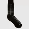 Discount Windowpane Knit Blend Men's Sock Men Socks